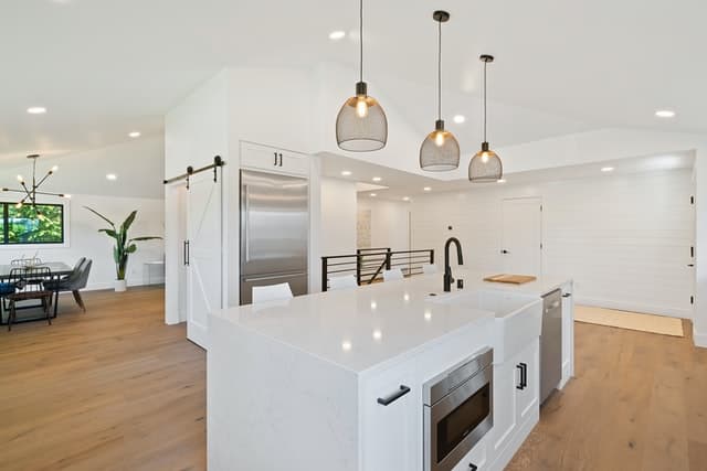 Modern modular kitchen with smart storage